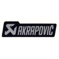 Aufkleber Akrapovic hitzefest 120x35mm
