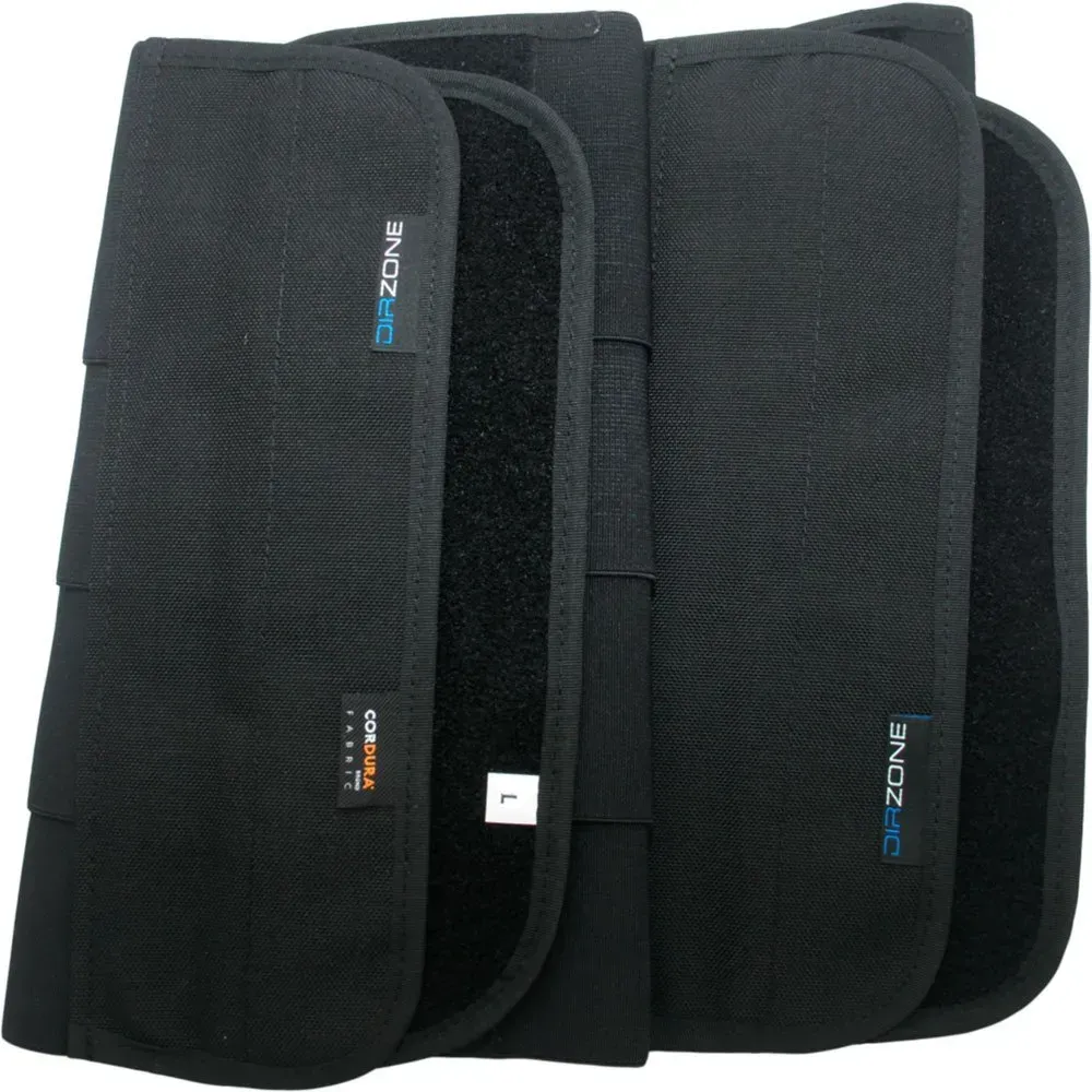 Dirzone Alligator Wraps 26-32 Cm - Black - One Size
