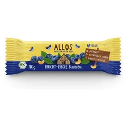Allos Fruchtriegel Blaubeere 40g BIO