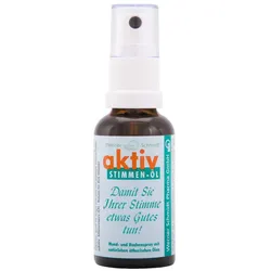 AKTIV STIMMEN-Öl Sprühflasche 30 ml Sprühflasche