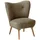 58 aufm Kessel Cocktailsessel Kayra Samtvelours 58 x 0 x 0 cm Beige/Gelb mit Relax-Funktion