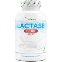 Lactase 13000 - 365 Tabletten á 13.000 FCC - Laktoseintoleranz hochdosiert