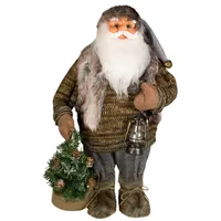 foolonli Weihnachtsmann 60 cm braun