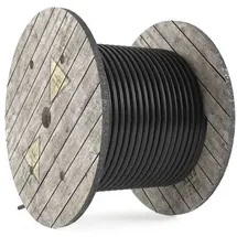 as - Schwabe AS Schwabe 10040 Gummischlauchleitung H07RN-F 5 x 6mm2 Schwarz Meterware