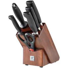Zwilling Messerblock VierSterne Walnuss
