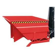 Bauer Kippbehälter Leder 200 rot