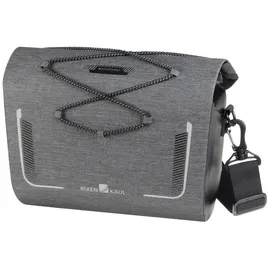 KLICKfix Baggy Waterproof - Lenkertasche 29.5 cm (grau) in grau | Gr.: onesize
