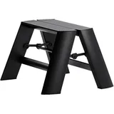 Hasegawa Ladders Ml1.0-1BK Trittleiter, Schwarz