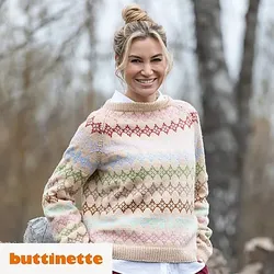 Strickanleitung – Raglanpullover aus Woll Butt Versailles