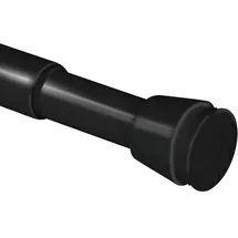 bomoe Duschvorhangstange 115-200 cm schwarz
