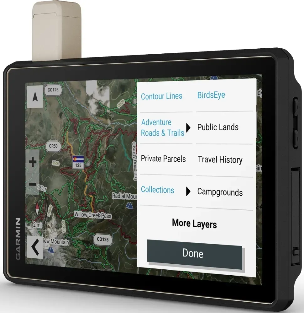 Garmin TREAD® Overland Edition Navigatiesysteem, zwart, Eén maat