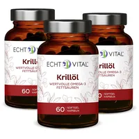 Echt Vital Krillöl Weichkapseln 180 St.
