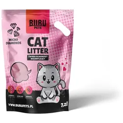 BUBU Pets Silikon-Zwischenlage Micro Pink Streu 7,2l