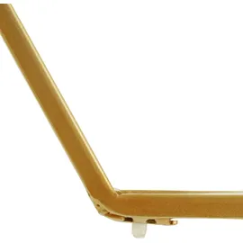 OTTO home Deko-Wandregal 72 x 15 x 71,5 cm Schwarz/Gold