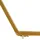 OTTO home Deko-Wandregal 72 x 15 x 71,5 cm Schwarz/Gold