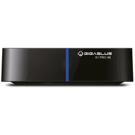 GiGaBlue UHD X1 PRO 4K Android 12 IP-TV/OTT 1x DVB-S2x Sat Tuner Media Player