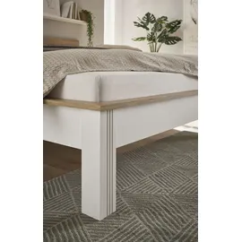Home Affaire Schlafzimmer-Set HOME AFFAIRE "Westminster", weiß, B/H: 90cm x 200cm, Schlafzimmermöbel-Sets, Bett Breite Liegefläche 90 oder 140cm und 1 Nachtkommode