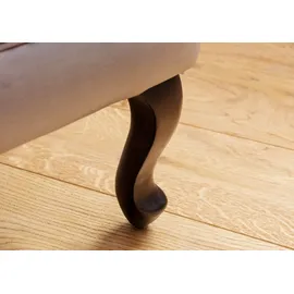 Massivmoebel24 Ohrensessel Echtleder 88x81x105 grau CHESTERFIELD #201