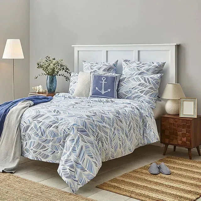 Nautica Wave Bettbezug-Set, 135 × 200 cm