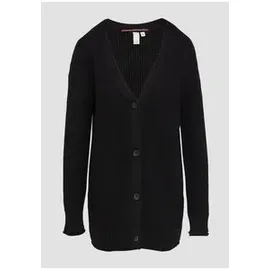 QS Strickjacke - schwarz - XS