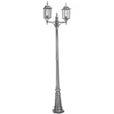 Elstead Lighting 2-Licht Gartenlaterne Aluminium schwarz E27 IP44
