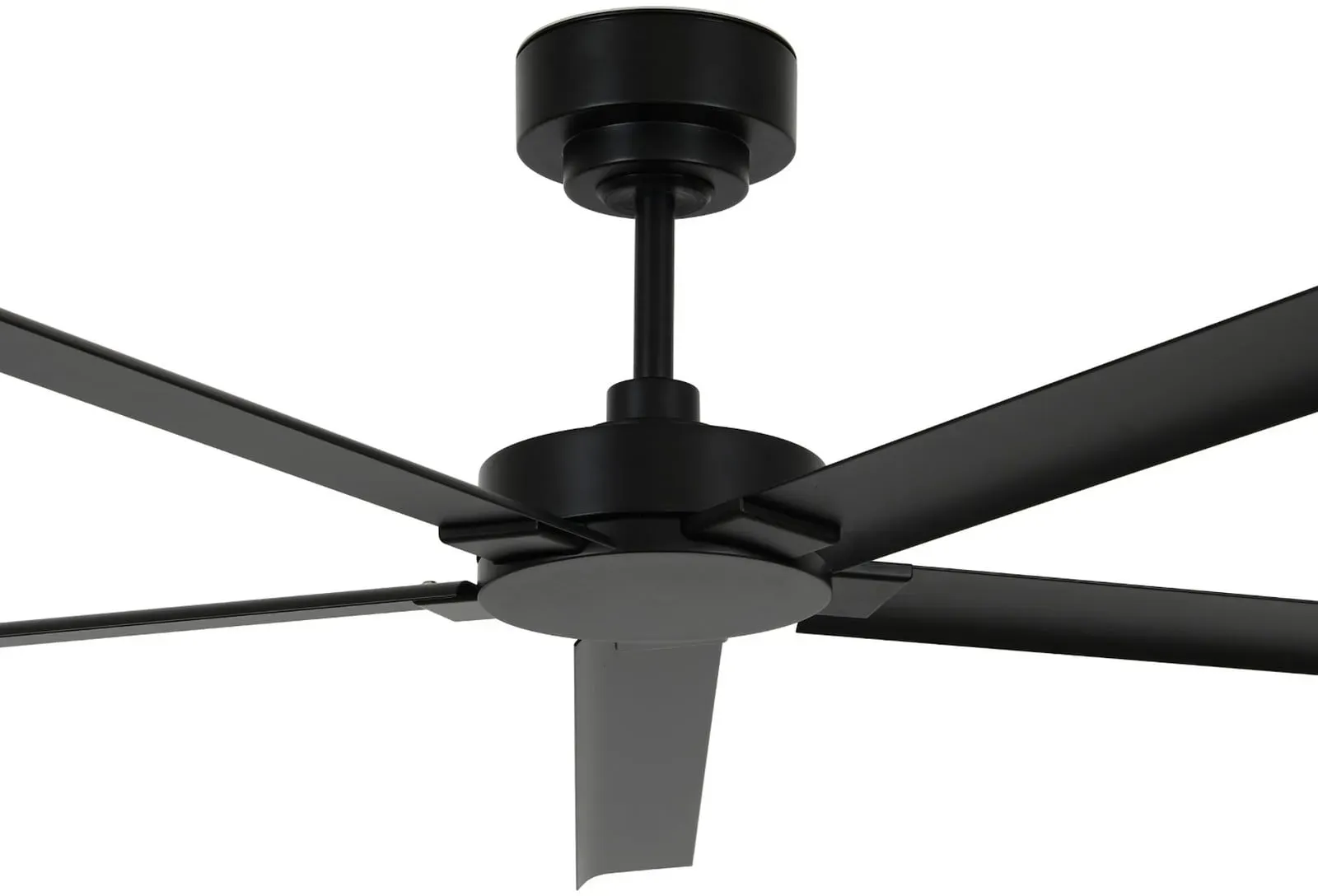 Monza Deckenventilator, schwarz, Ø152 cm, IP55 Beacon Lighting, Monza, Schwarz, für Wohnzimmer, Aluminium, Modern - 31
