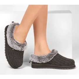 SKECHERS Keepsakes - Ice Angel Low-Top Slipper, Charcoal, 37 EU