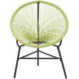 vidaXL Acapulco Gartenstuhl 69,9 x 81,2 x 42,6 cm grün 1 St.