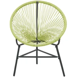 vidaXL Acapulco Gartenstuhl 69,9 x 81,2 x 42,6 cm grün 1 St.
