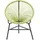 vidaXL Acapulco Gartenstuhl 69,9 x 81,2 x 42,6 cm grün 1 St.