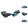 Makita DBO 382 RG 2 x 6,0 Ah + Ladegerät
