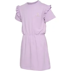 hummel hmlJUMPY kurzarm Kleid Mädchen 3308 - orchid bloom 122