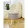 Echtwerk Hocker Max Stoff 33 x 36 x 33 cm Grau