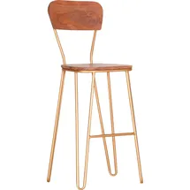 GUTMANN FACTORY Barhocker Bonnie 50 x 109 x 45 cm Beige