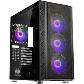Kolink Citadel Mesh ATX Midi-Tower Gehäuse, Schwarz