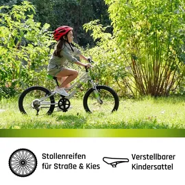 Galano GA20 20" RH 26 cm grau/grün 7-Gang V-Brakes