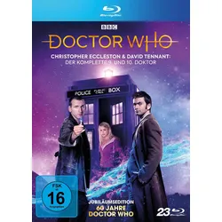 Doctor Who - Der komplette 9. und 10. Doktor - 60 JAHRE DOCTOR WHO BOX LTD.  [23 BRs]