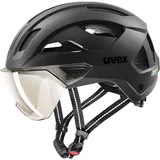 Uvex stride visor 53-56 cm black matt