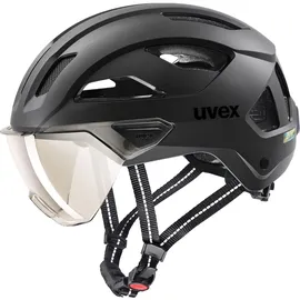 Uvex stride visor 53-56 cm black matt