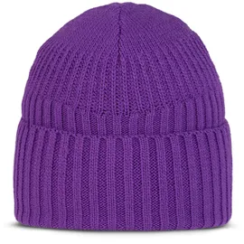 Buff Knitted & Fleece Mütze Renso Purple