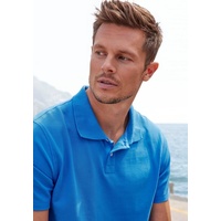 Beachtime Poloshirt, Kurzarm, Shirt mit Polokragen, Baumwoll-Piquè, Gr. XXL (60/62), blau, , 68658607-XXL
