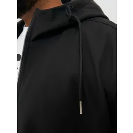 JACK & JONES Plus Softshell Jacke in Black | 7XL