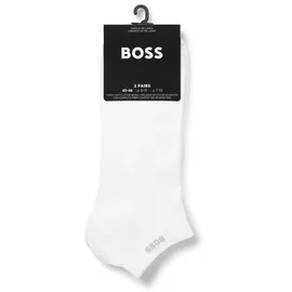 Boss Sneakersocken 2er Pack Weiß 39-42
