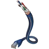 in-akustik Inakustik 004803005 Netzwerkkabel Blau, Silber 0,5 m CAT6 SF/UTP (S-FTP)