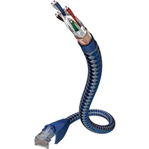 in-akustik Inakustik 004803005 Netzwerkkabel Blau, Silber 0,5 m CAT6 SF/UTP (S-FTP)