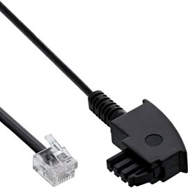 InLine InLine® TAE-F Kabel für DSL Splitter, TAE-F ST an Western 6/2 DEC ST, 25m