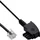 InLine InLine® TAE-F Kabel für DSL Splitter, TAE-F ST an Western 6/2 DEC ST, 25m