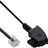 InLine InLine® TAE-F Kabel für DSL Splitter, TAE-F ST an Western 6/2 DEC ST, 25m