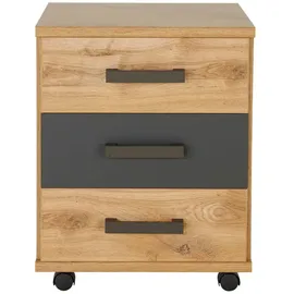 Sconto Liverpool Rollcontainer 46 x 40,0 x 58 braun