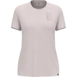 ODLO Damen Shirt ASCENT MERINO 160 TREE, silver cloud, S